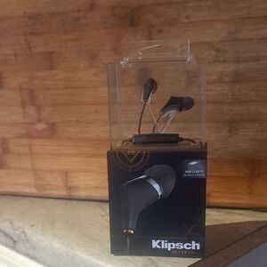 Klipsch X6i Reference Series Black and Silver In-Ear Headphones NIB